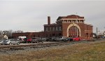 Former B&O station at Flora...